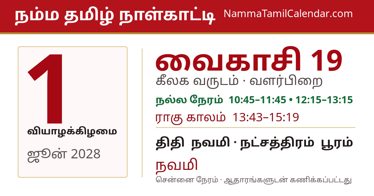 ஜூன் 1, 2028 சென்னை தமிழ் காலண்டர் பகிர்வு படம்