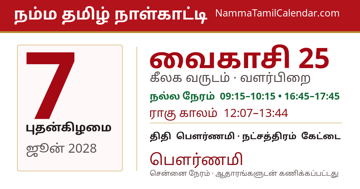 ஜூன் 7, 2028 சென்னை தமிழ் காலண்டர் பகிர்வு படம்